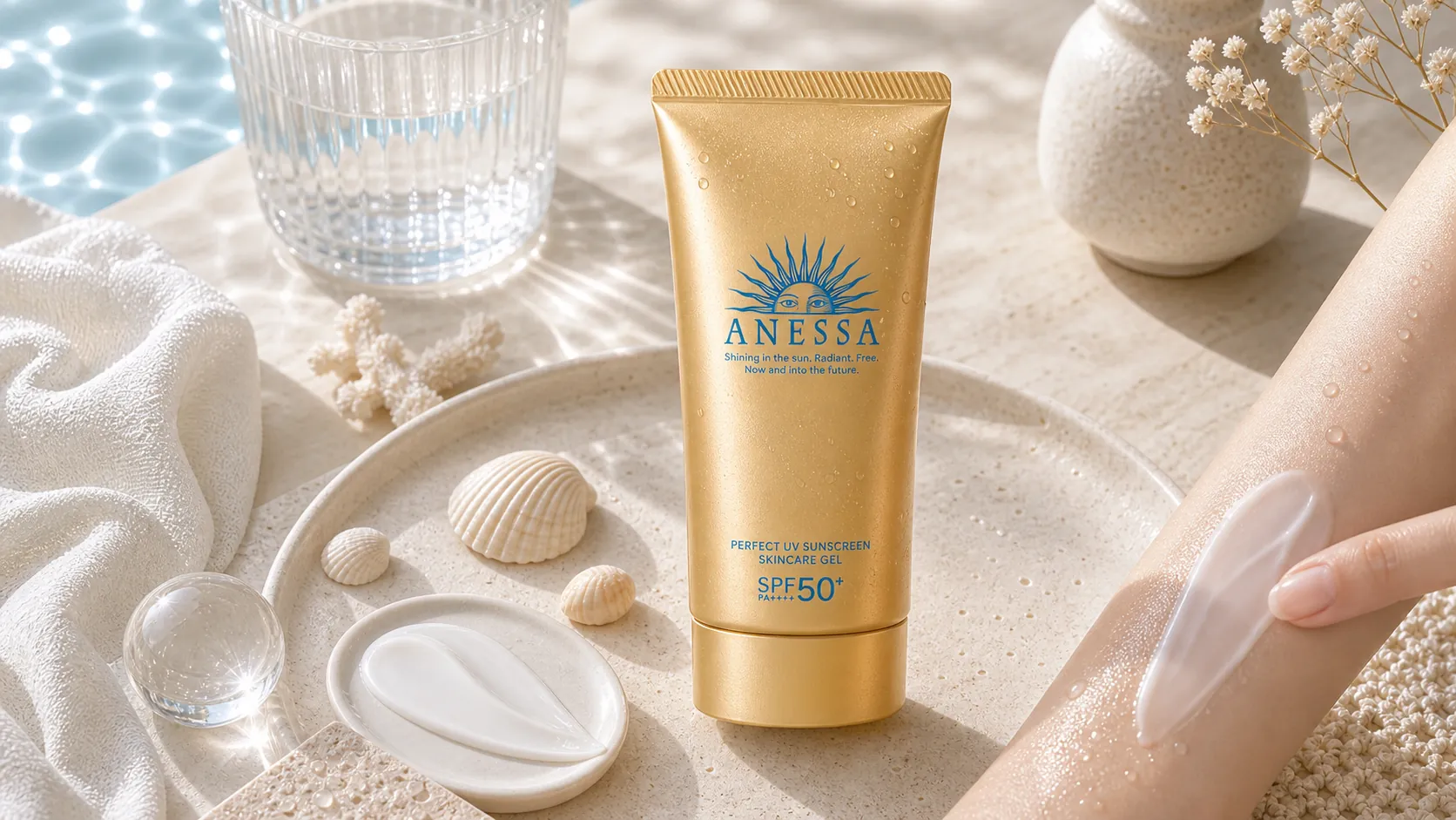 Generated editorial visual for ANESSA Perfect UV Skincare Milk NA detail 3