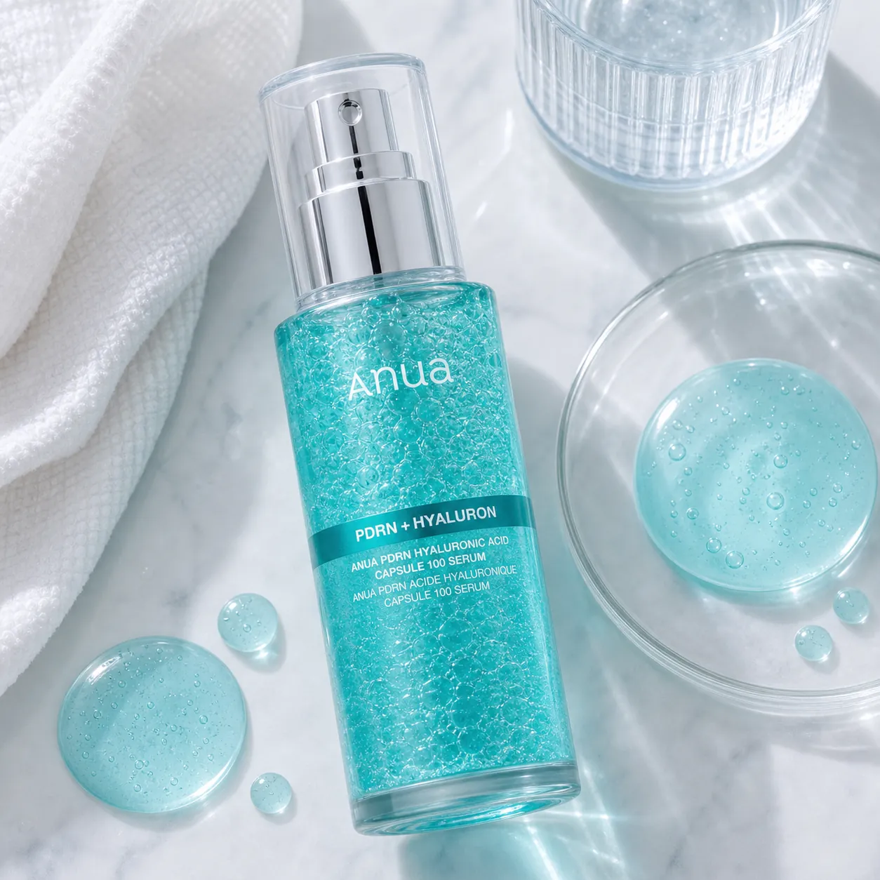 Generated editorial visual for ANUA PDRN Collagen Glow Facial Serum Spray detail 3