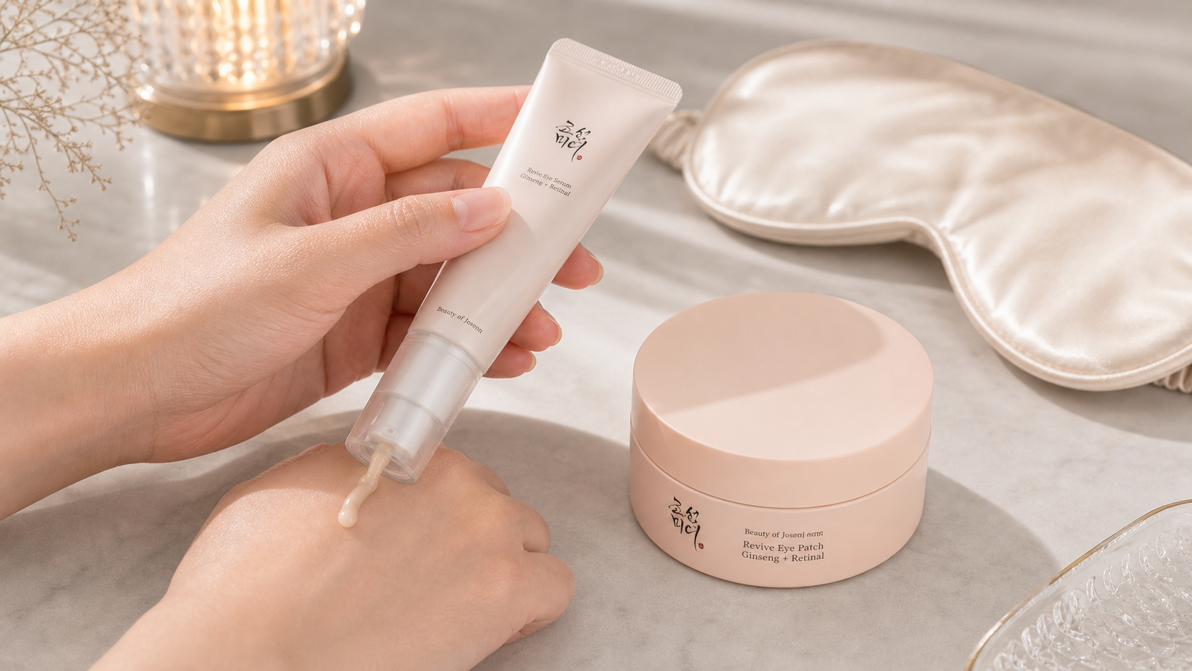 Generated editorial visual for Beauty of Joseon Revive Eye Serum with Retinal Niacinamide detail 2
