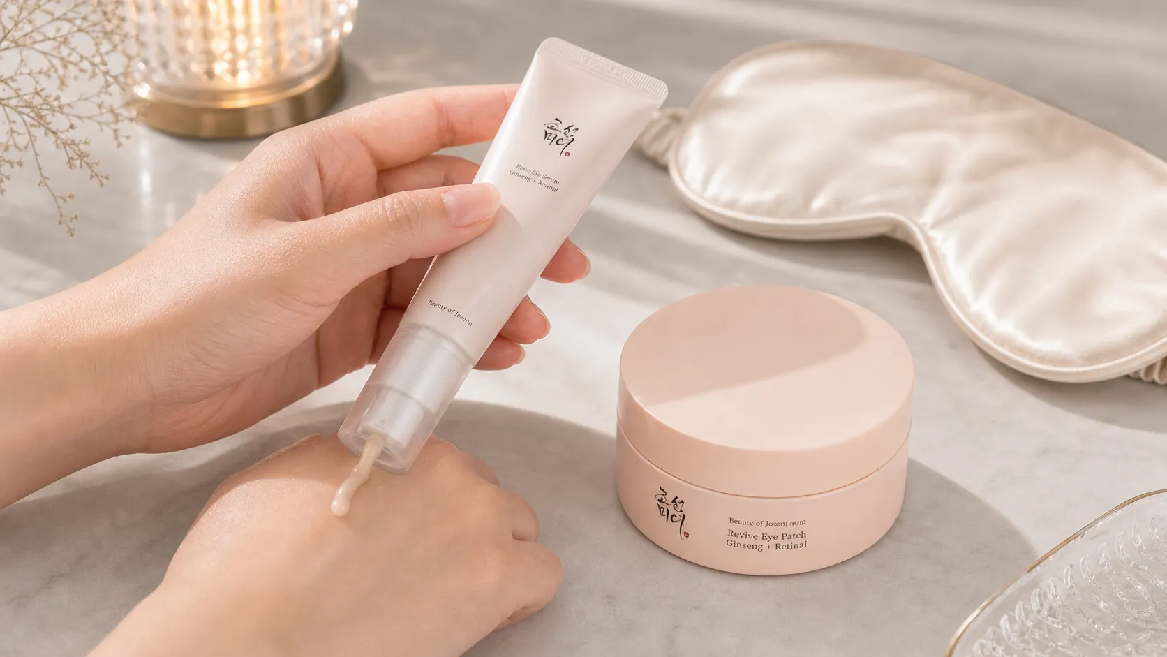 Generated editorial visual for Beauty of Joseon Revive Eye Serum with Retinal Niacinamide detail 2