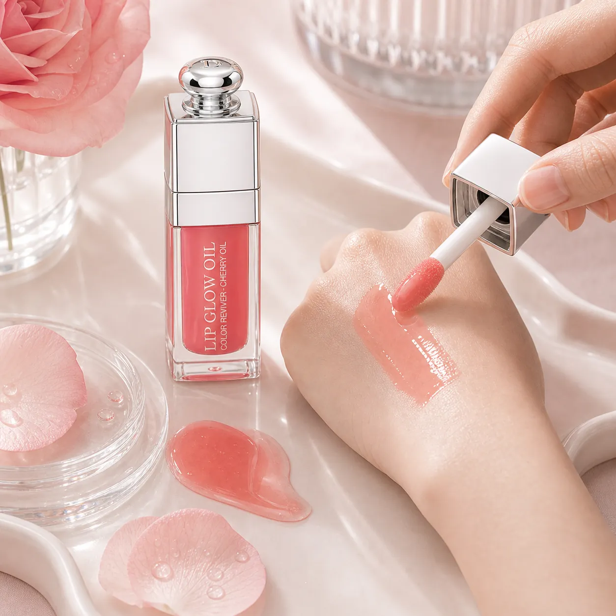 Generated editorial visual for Dior Addict Lip Glow Oil
