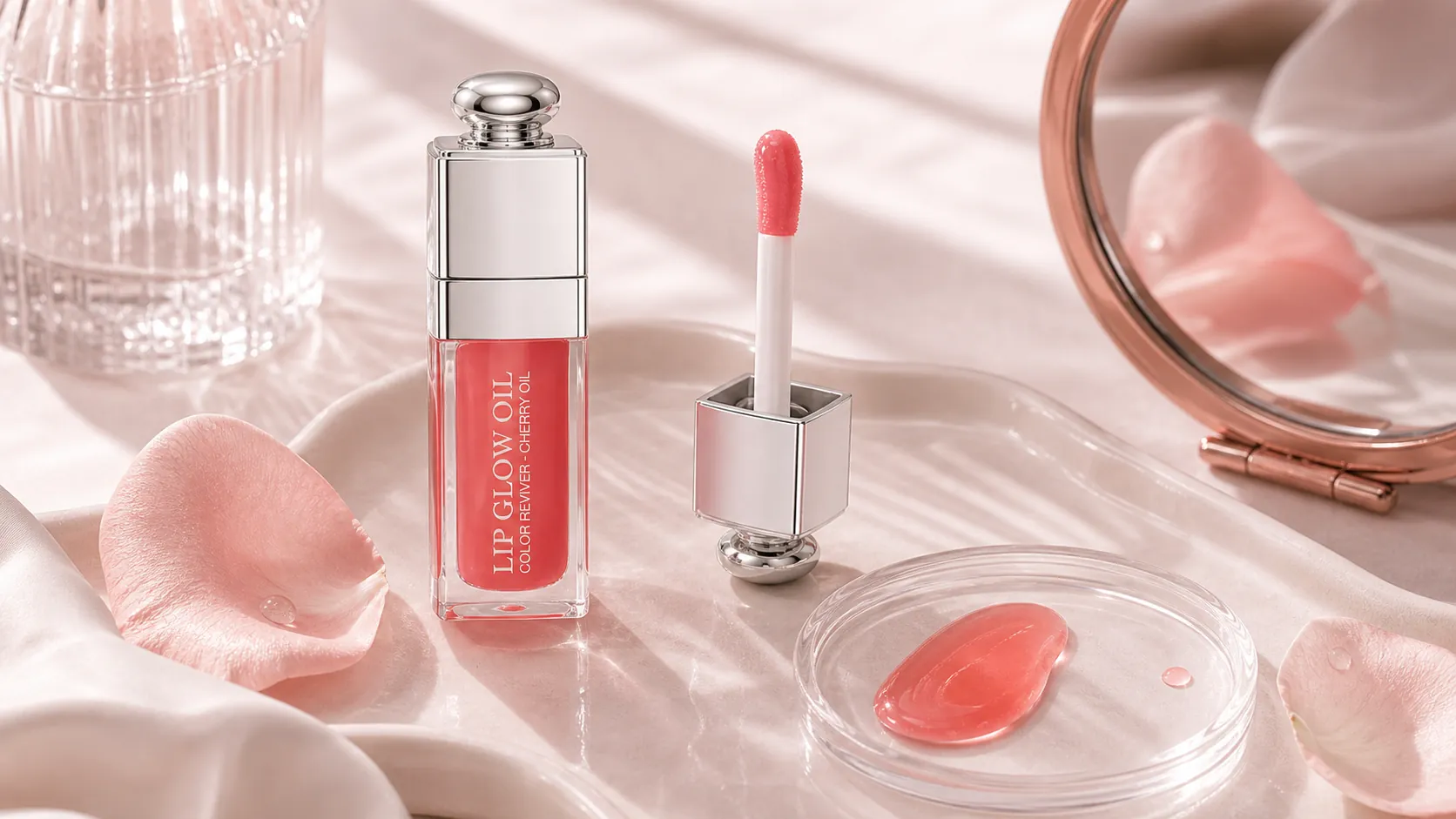Generated editorial visual for Dior Addict Lip Glow Oil detail 3