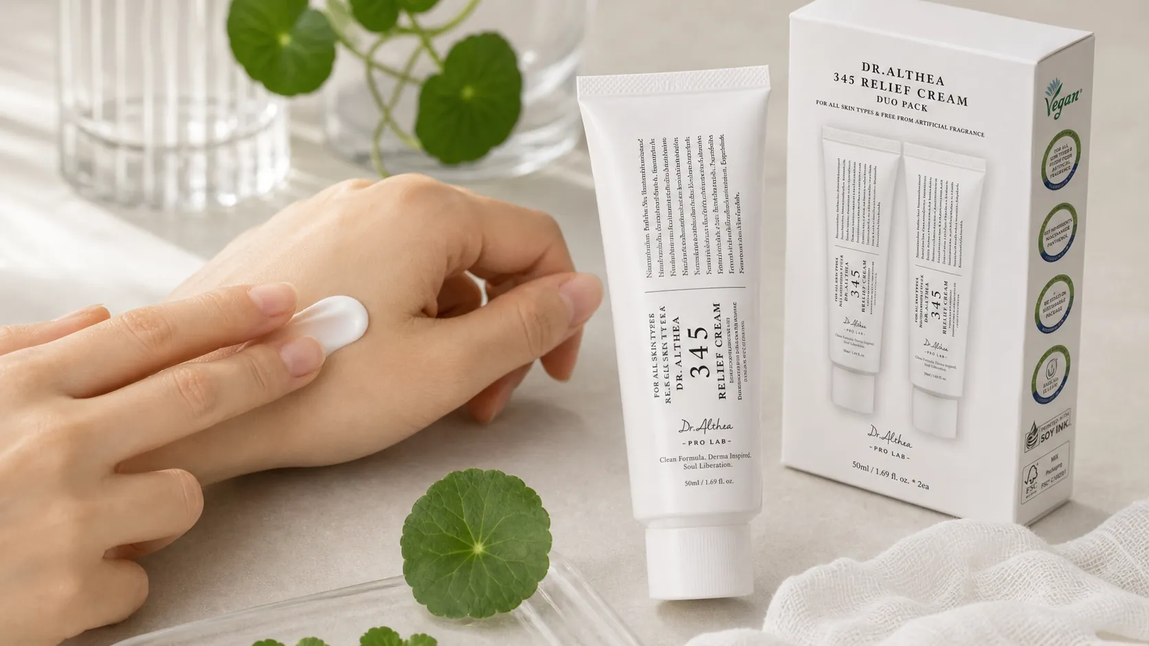 Generated editorial visual for Dr.Althea 345 Relief Cream detail 2