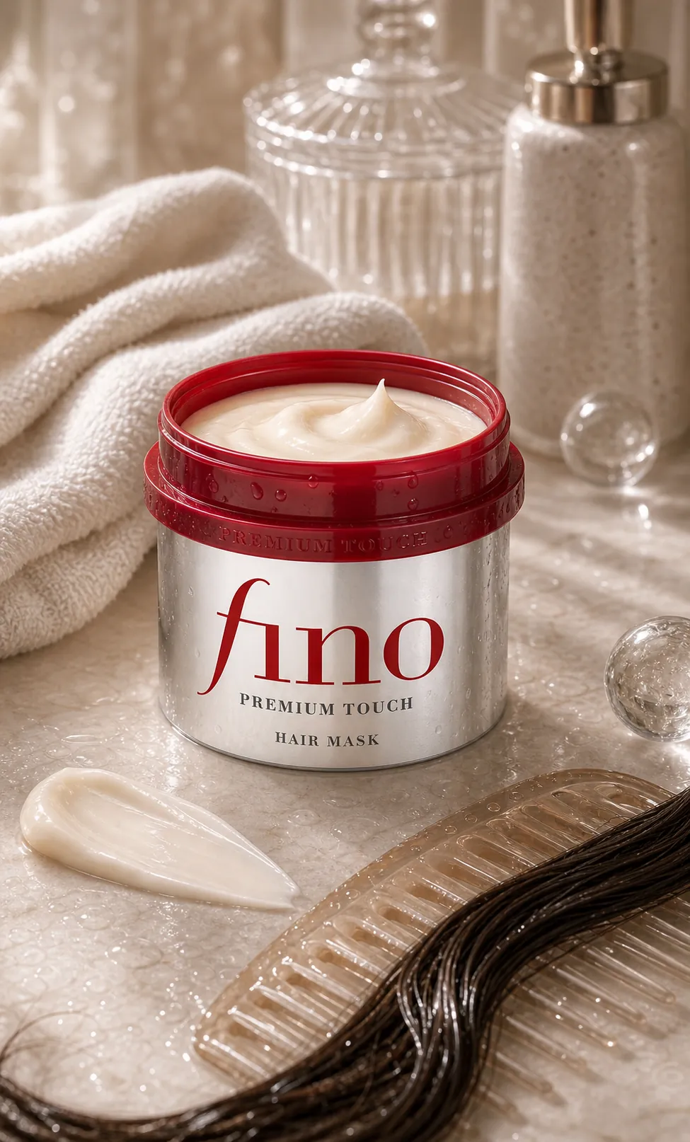 Generated editorial visual for Fino Premium Touch Hair Mask detail 2