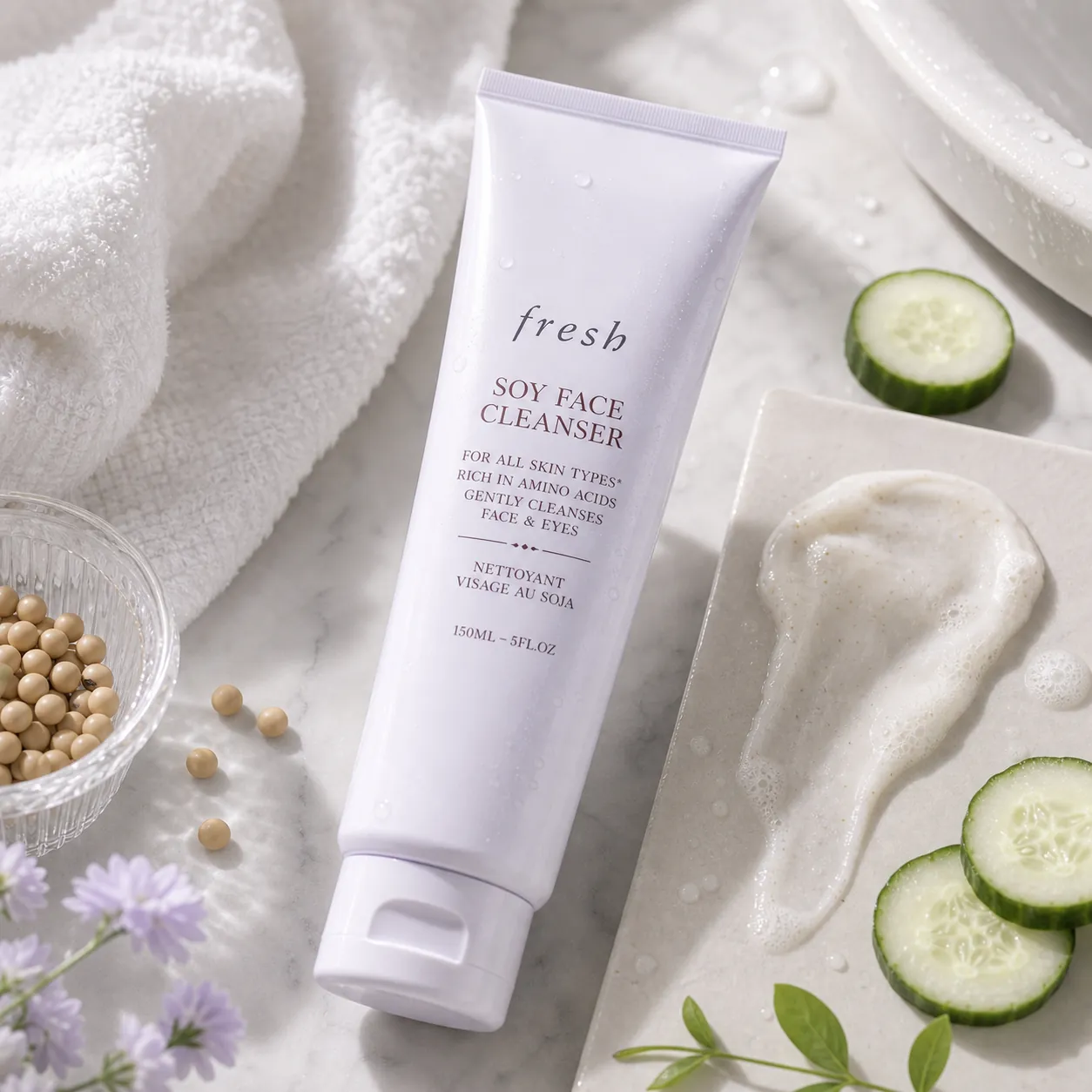 Generated editorial visual for Fresh Soy Face Cleanser detail 3