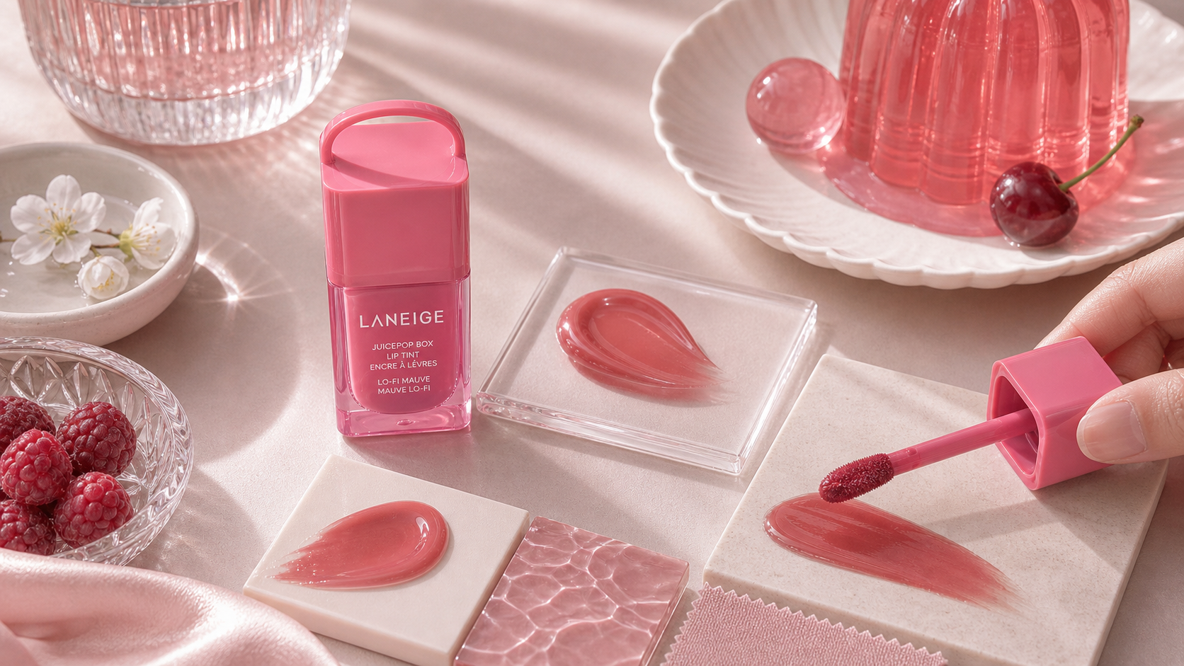 Generated editorial visual for LANEIGE JuicePop Box Lip Tint variant 3