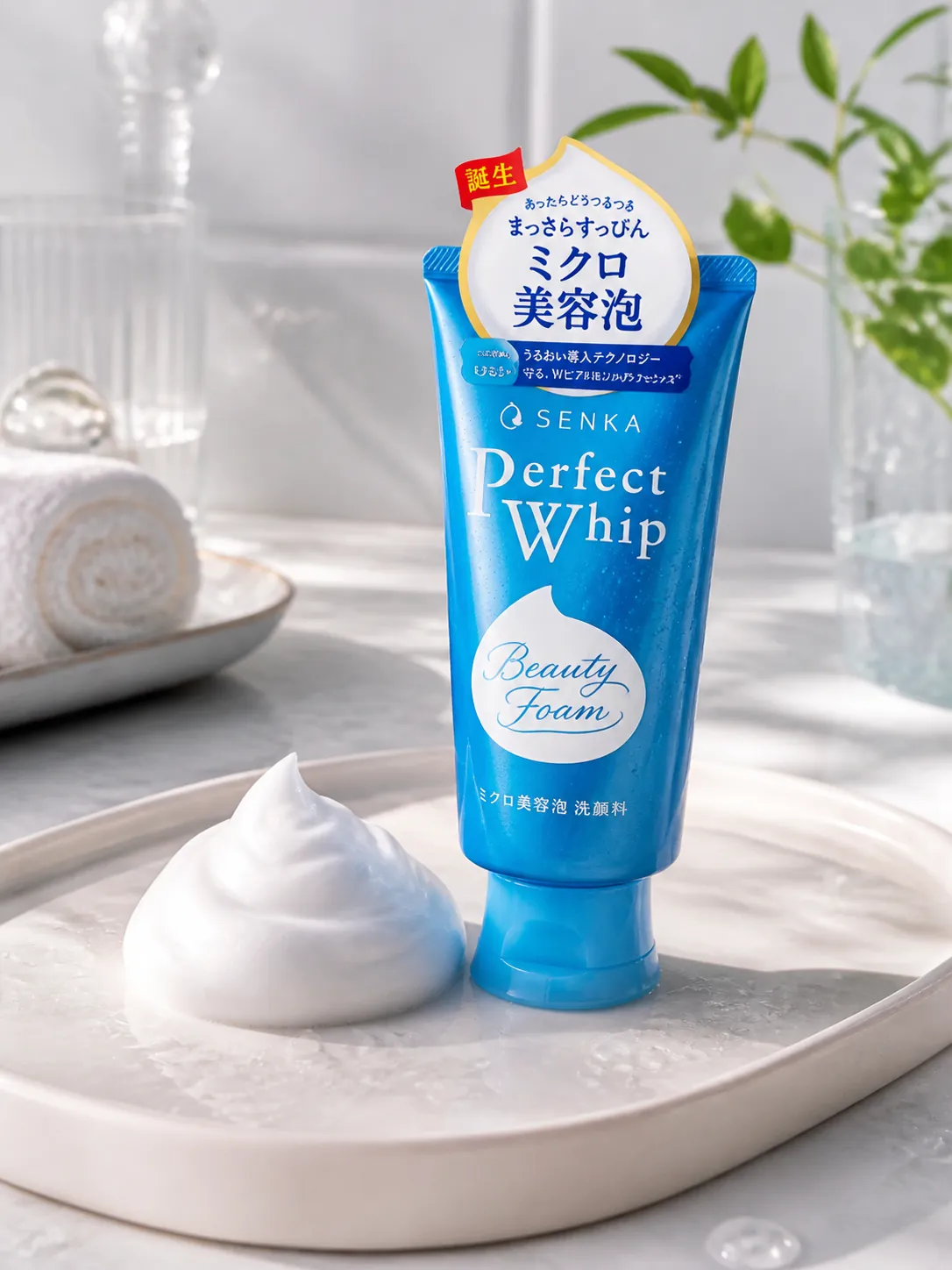 Generated editorial visual for Senka Perfect Whip A Facial Cleanser detail 2
