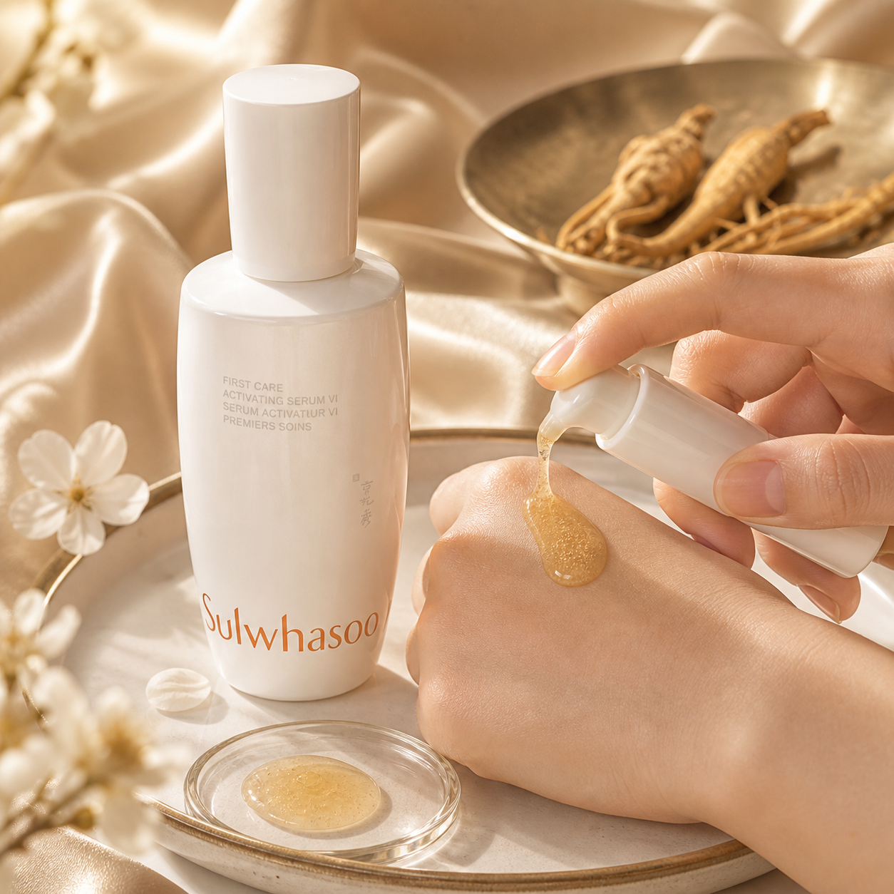 Generated editorial visual for Sulwhasoo First Care Activating Serum